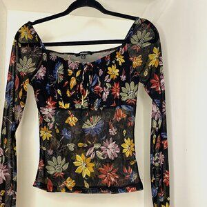 Floral Long Sleeve Blouse